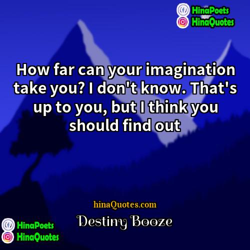 Destiny Booze Quotes | How far can your imagination take you?